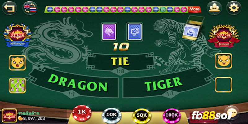Một số thuật ngữ trong Dragon Tiger FB88